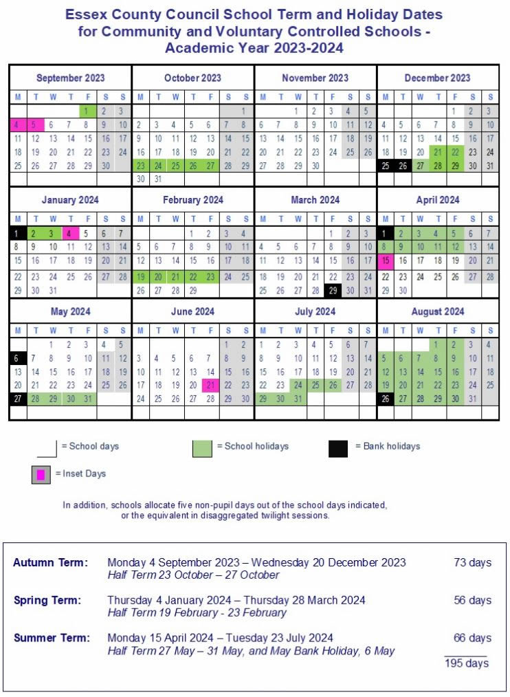 Term Dates